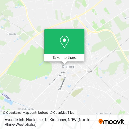 Avcade Inh. Hoelscher U. Kirschner map