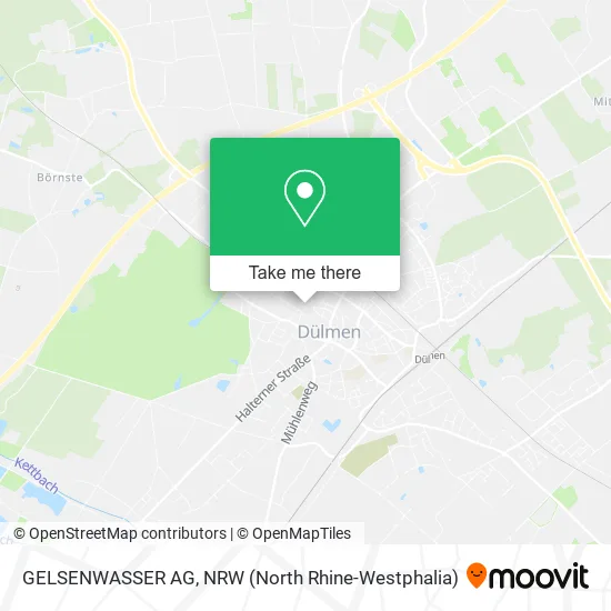 Карта GELSENWASSER AG