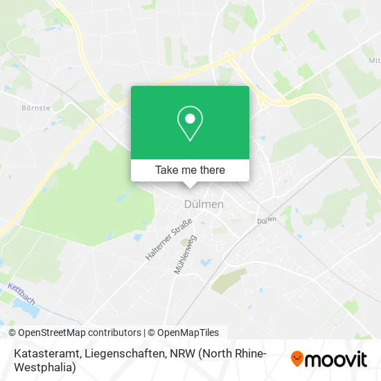 Карта Katasteramt, Liegenschaften