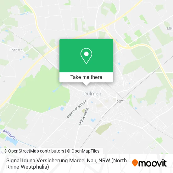 Карта Signal Iduna Versicherung Marcel Nau