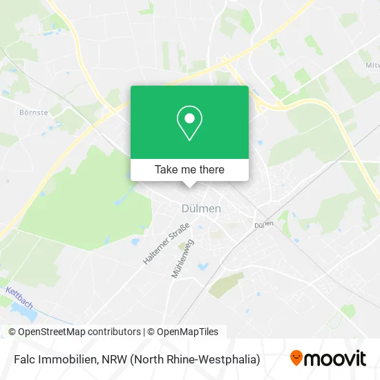 Карта Falc Immobilien