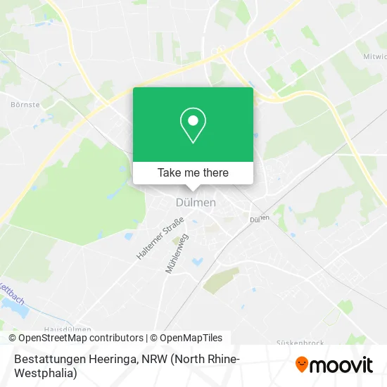 Bestattungen Heeringa map