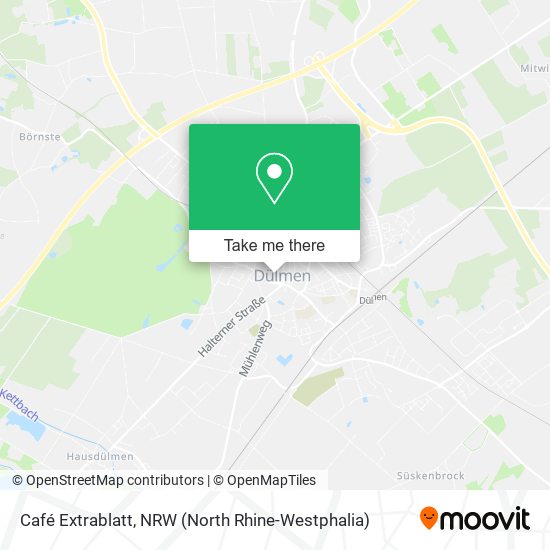 Café Extrablatt map