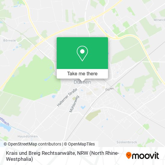 Krais und Breig Rechtsanwälte map