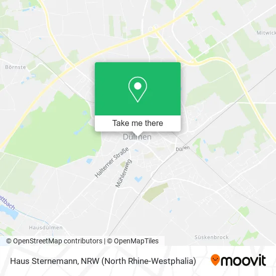 Карта Haus Sternemann