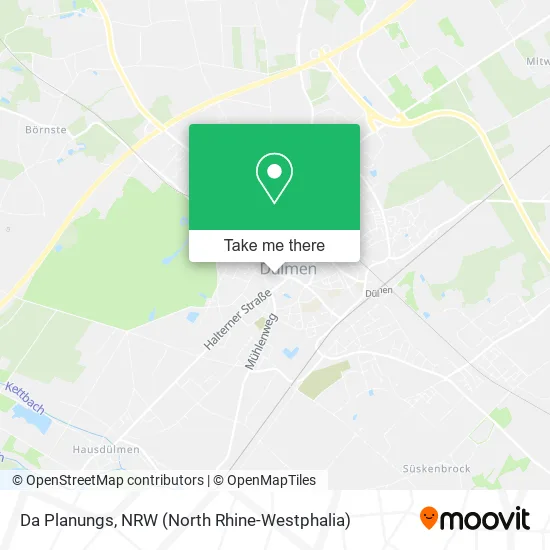 Карта Da Planungs