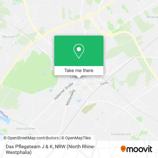 Карта Das Pflegeteam J & K