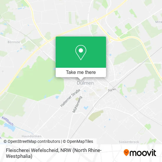 Карта Fleischerei Wefelscheid