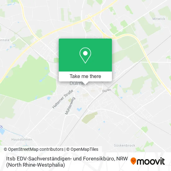 Карта Itsb EDV-Sachverständigen- und Forensikbüro
