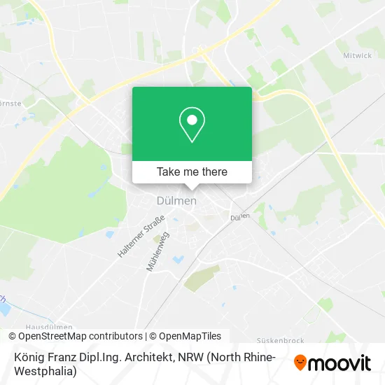 Карта König Franz Dipl.Ing. Architekt