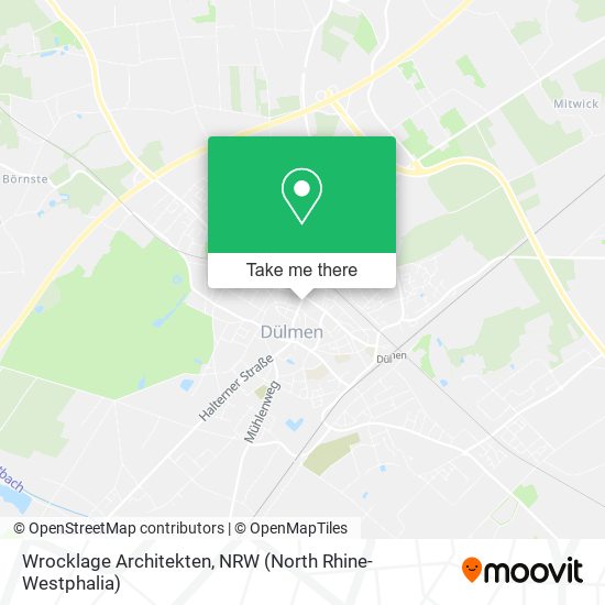 Wrocklage Architekten map