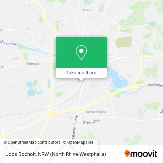 Карта Jobs Bocholt