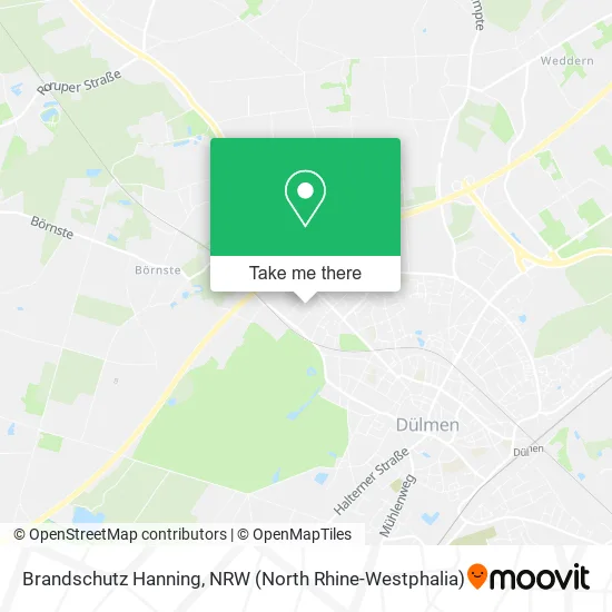 Карта Brandschutz Hanning