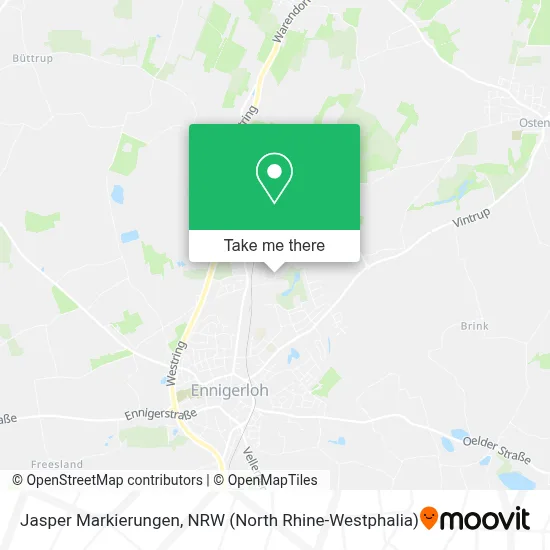 Jasper Markierungen map