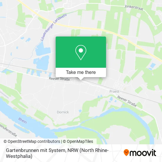 Карта Gartenbrunnen mit System