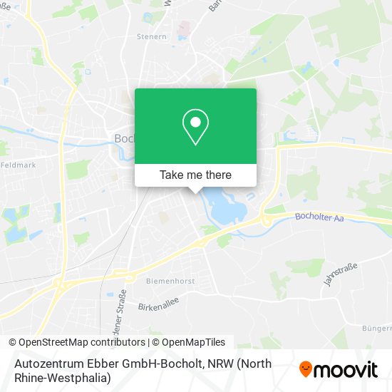 Autozentrum Ebber GmbH-Bocholt map