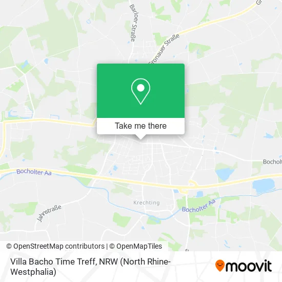 Карта Villa Bacho Time Treff