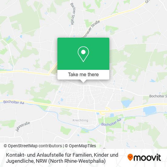 Kontakt- und Anlaufstelle für Familien, Kinder und Jugendliche map