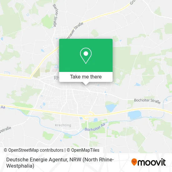 Deutsche Energie Agentur map