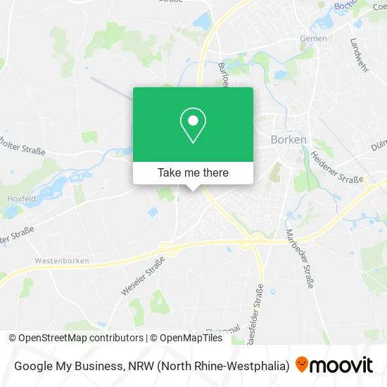 Карта Google My Business