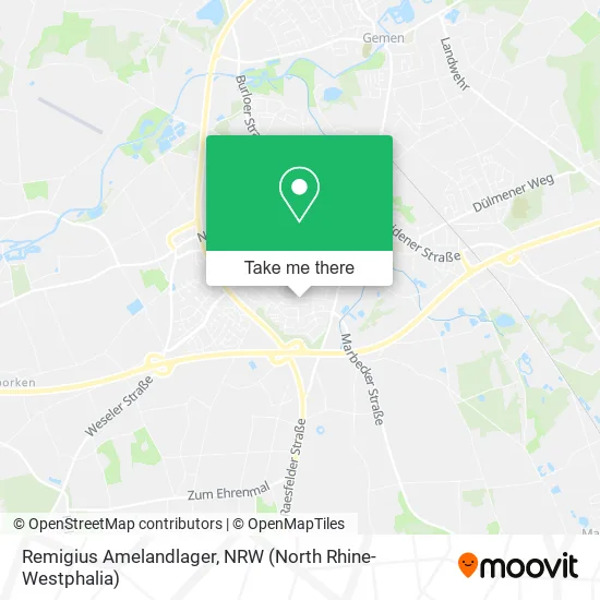 Карта Remigius Amelandlager