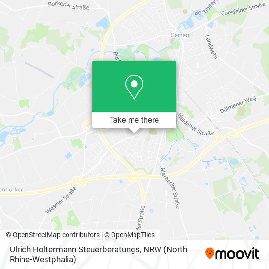 Ulrich Holtermann Steuerberatungs map