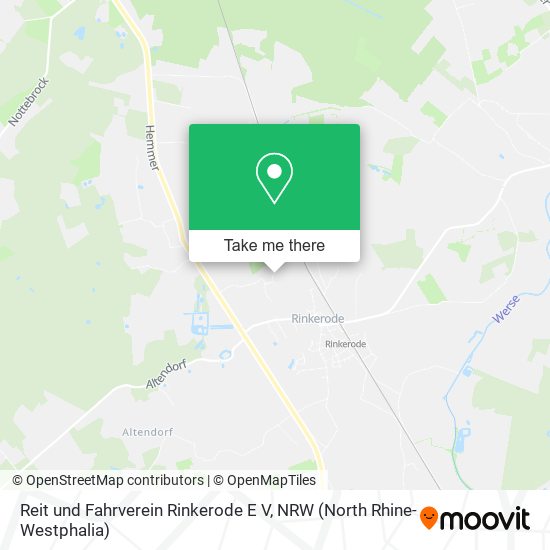 Reit und Fahrverein Rinkerode E V map