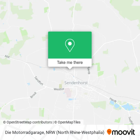 Карта Die Motorradgarage