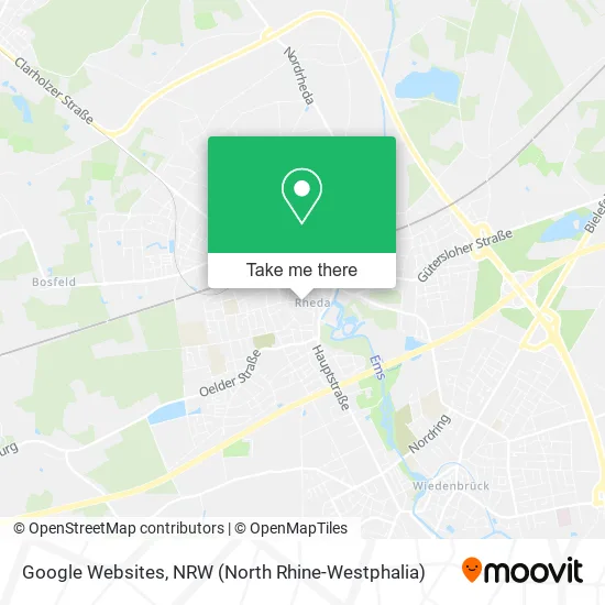 Карта Google Websites