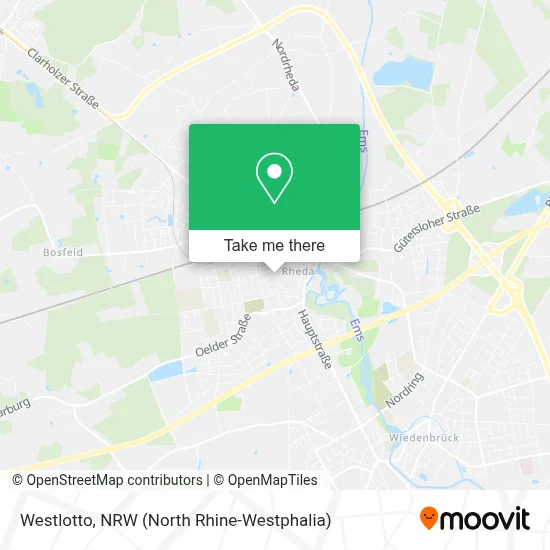 Westlotto map