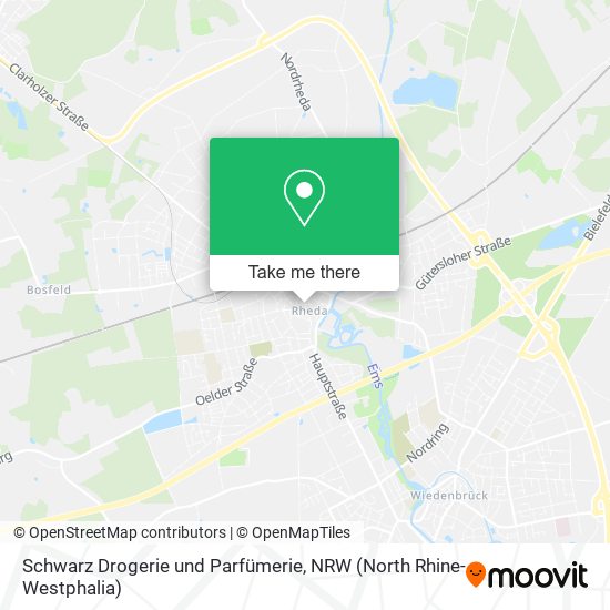 Schwarz Drogerie und Parfümerie map