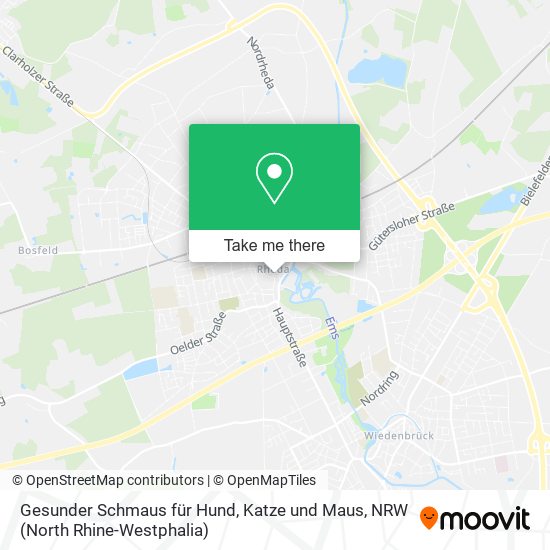 Gesunder Schmaus für Hund, Katze und Maus map
