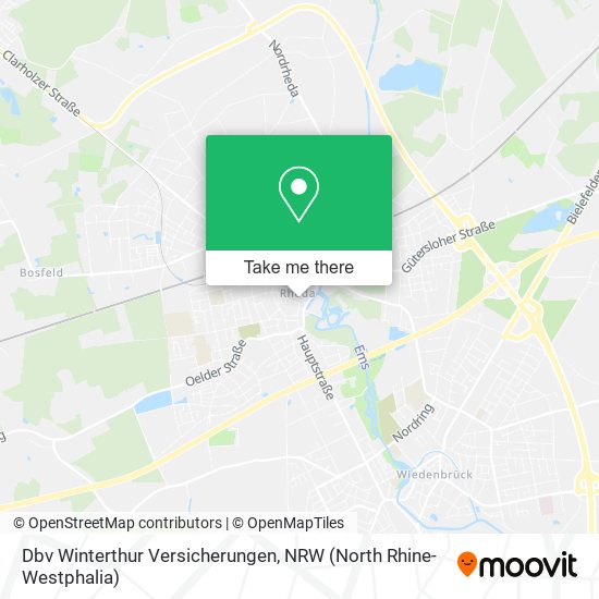 Dbv Winterthur Versicherungen map