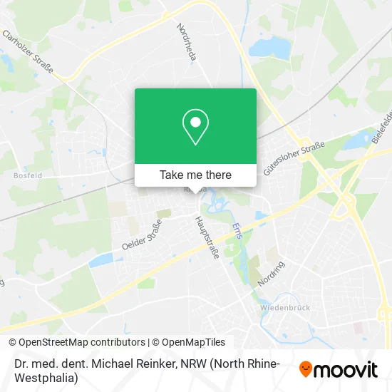 Dr. med. dent. Michael Reinker map