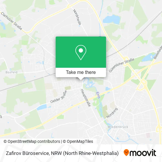 Карта Zafirov Büroservice