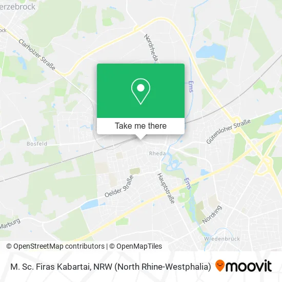 M. Sc. Firas Kabartai map