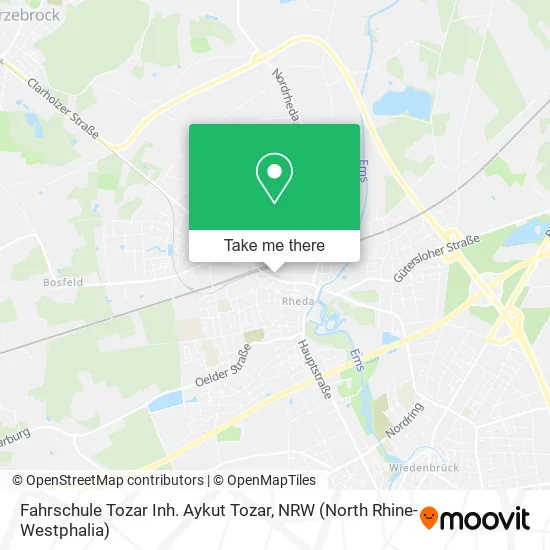 Fahrschule Tozar Inh. Aykut Tozar map