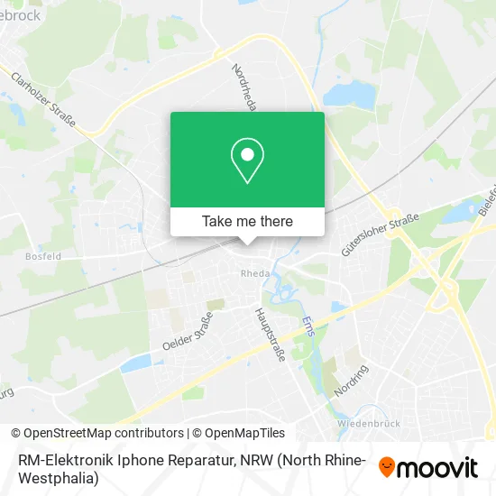 Карта RM-Elektronik Iphone Reparatur