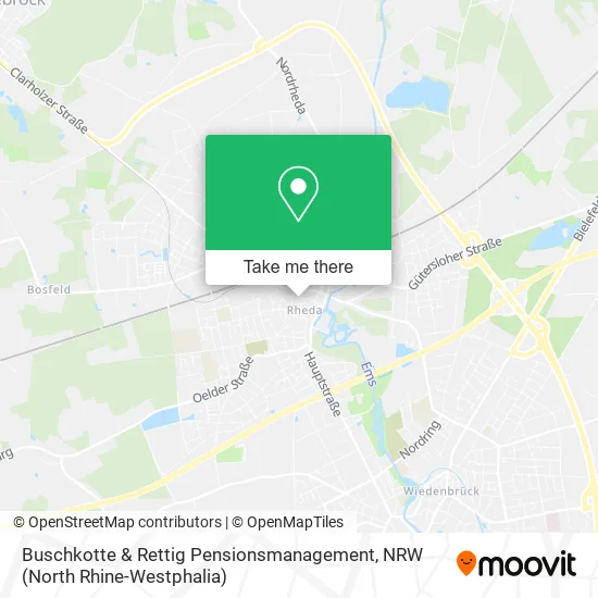 Карта Buschkotte & Rettig Pensionsmanagement