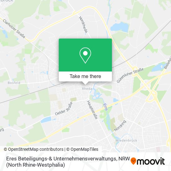 Eres Beteiligungs-& Unternehmensverwaltungs map