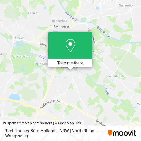 Карта Technisches Büro Hollands