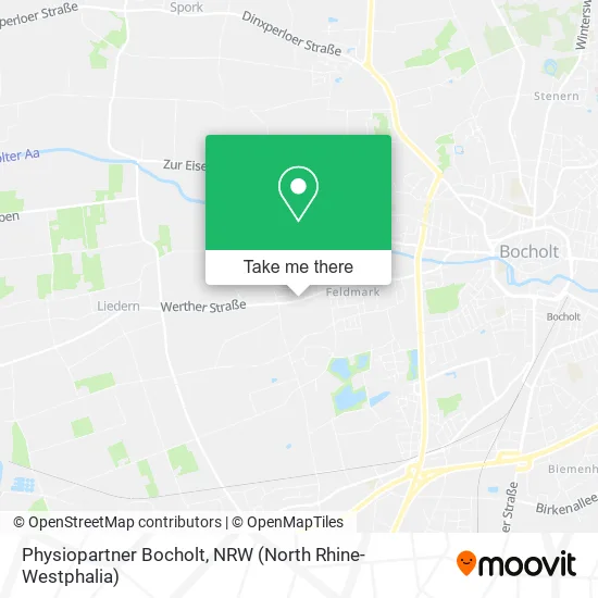 Карта Physiopartner Bocholt