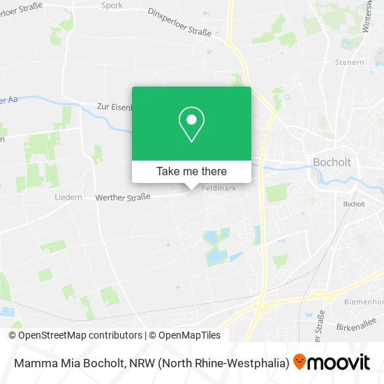 Карта Mamma Mia Bocholt