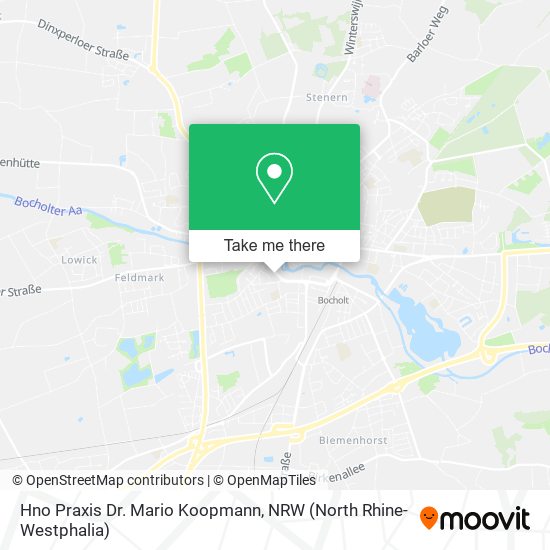 Hno Praxis Dr. Mario Koopmann map