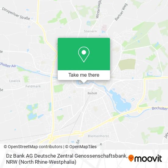 Карта Dz Bank AG Deutsche Zentral Genossenschaftsbank
