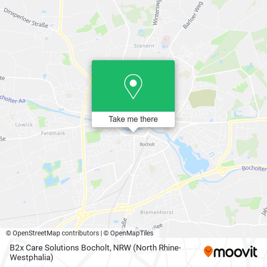 Карта B2x Care Solutions Bocholt