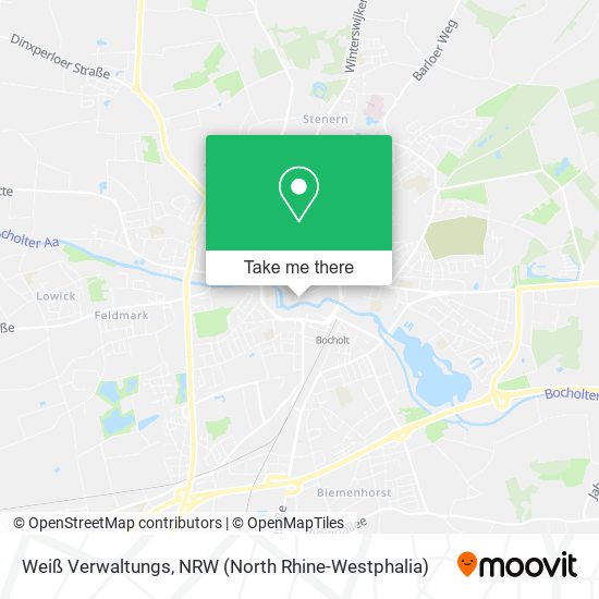 Weiß Verwaltungs map