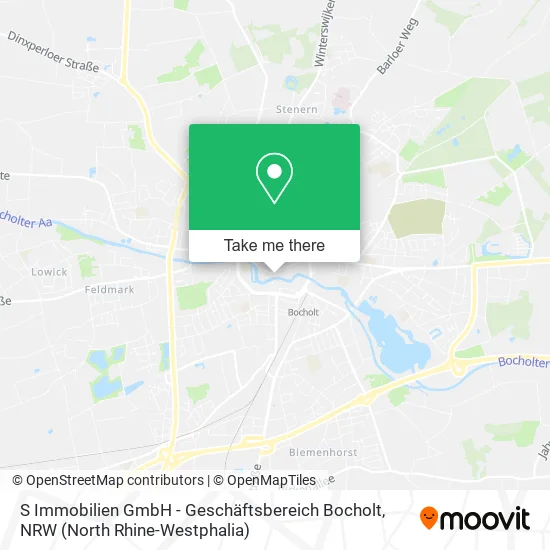 Карта S Immobilien GmbH - Geschäftsbereich Bocholt