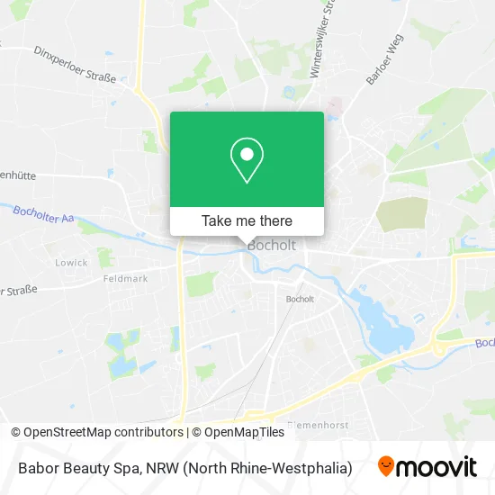 Карта Babor Beauty Spa