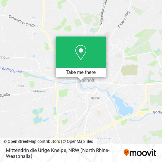 Mittendrin die Urige Kneipe map